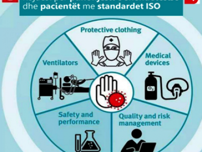 Kujdesi për punonjësit e shëndetësisë dhe pacientët me standardet ISO